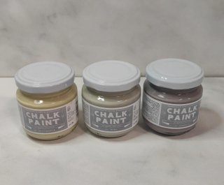 Lote 7 Botes Pintura Chalk Paint Orita
