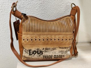 Bolso Lois Beige y Marrón Nuevo