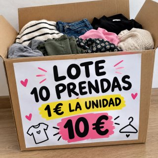 Lote 10 prendas ropa Talla XS/S