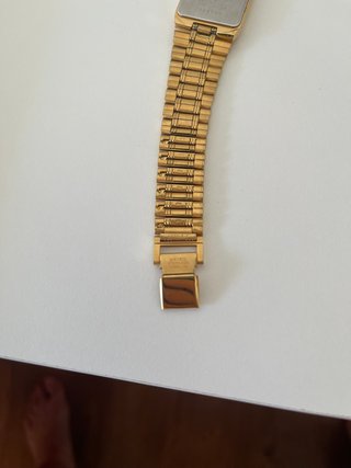 Reloj Seiko V722-5A50 Bañado en Oro