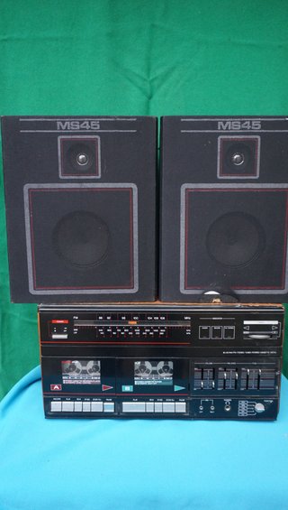 Radio Cassette con altavoces solo radio ver fotos