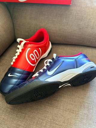 Nike Total 90 III Zapatillas Azul Marino y Rojo