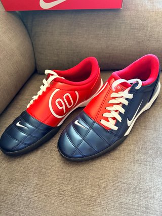 Nike Total 90 III Zapatillas Azul Marino y Rojo