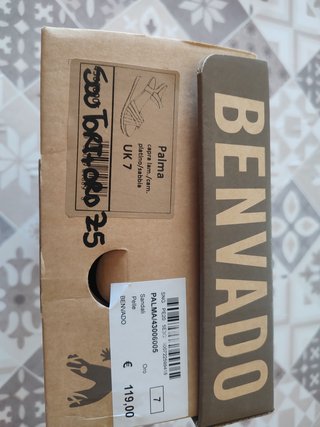 Sandali Benvado Palma UK 7 Oro