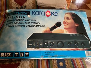 Amplificador Karaoke Boman MA-X116 Negro