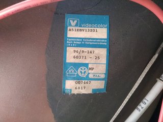 TV CRT SABA 21" + MOD-G1
