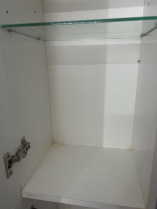 Armadio alto bagno bianco