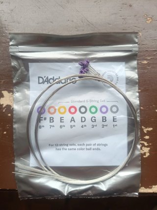 15x cuerdas D'Addario PL0135