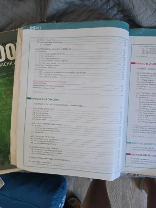 Lengua castellana y literatura, 1 BACH.
