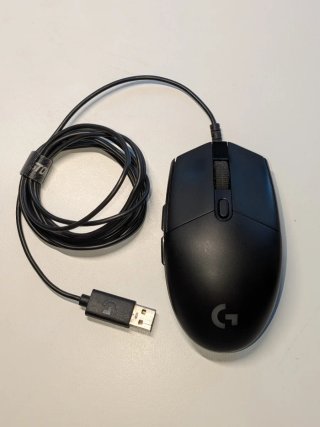 Ratón Gaming Logitech G203 Lightsync Negro