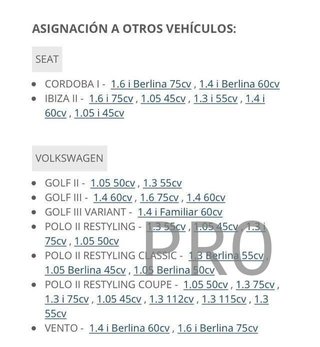 Bomba agua seat volkswagen