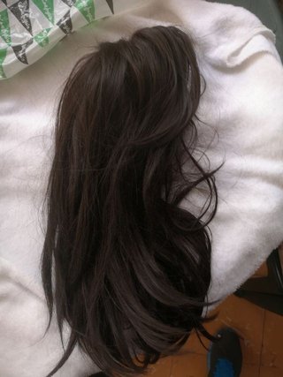 Dos Pelucas oncológica cabello natural y set mecha
