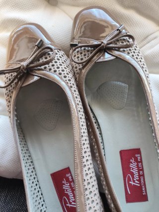 Zapatos Pradilllo Ancho Especial Beige/Marrón