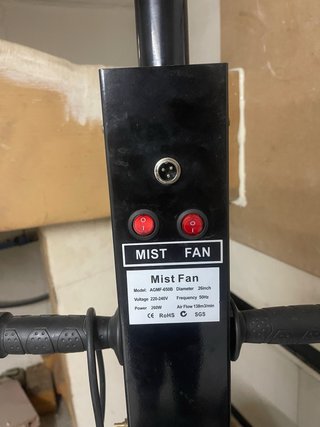 Ventilador Industrial Nebulizador FAN PROJECT