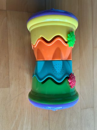 Tambor musical infantil multicolor