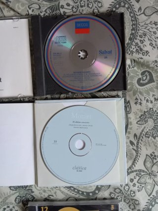 Lote 3 CDs Música Clásica: Wagner, Mozart, Berlioz