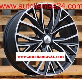 8795 JUEGO DE 4 LLANTAS SEAT CUPRA BLACK M r546543