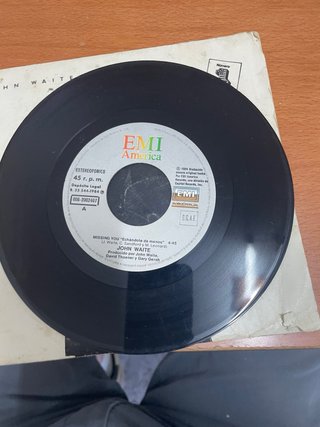 Vinilo Single John Waite - Missing You