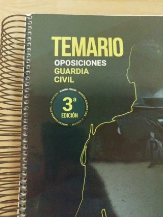 Temario oposiciones guardia civil
