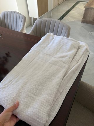 Colcha blanca 240x270 cm