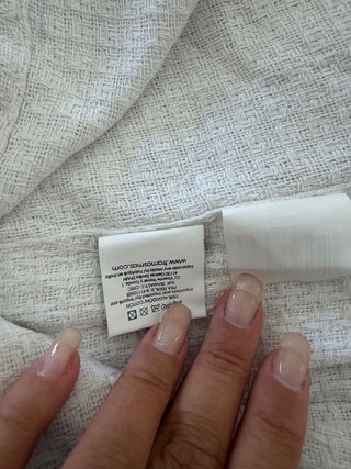 Colcha blanca 240x270 cm