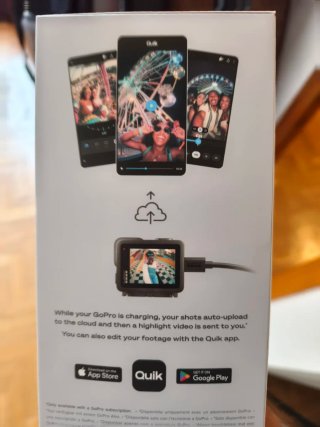 GoPro HERO 4K LIT. Sigillata mai usata.