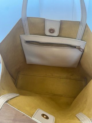 Bolso Bimba y Lola Beige y Dorado
