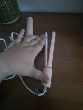 Planchas de pelo de viaje rosa