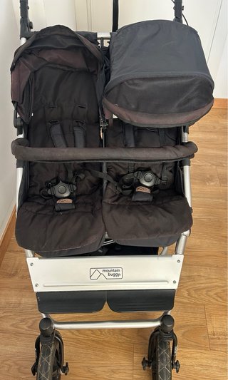 Silla Gemelar Mountain Buggy Duet 3.2 Negra