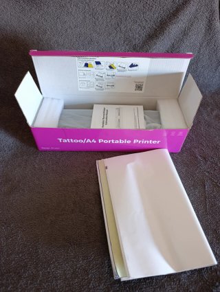 Impresora Térmica Portátil Tattoo A4. Nuevo.