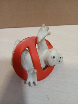 Figura Logo Cazafantasmas PVC