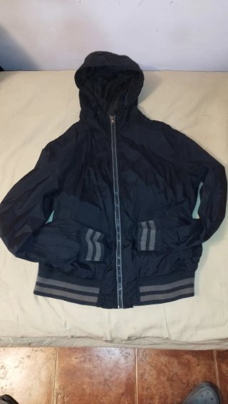 Bomber Springfield Negra Vintage