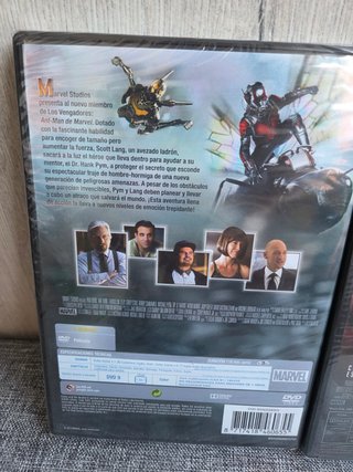 Pack 3 DVD Marvel nuevos precintados