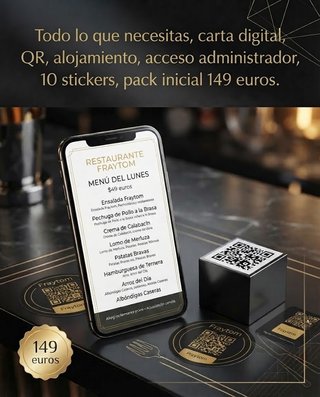 carta digital profesional para bares y restaurante