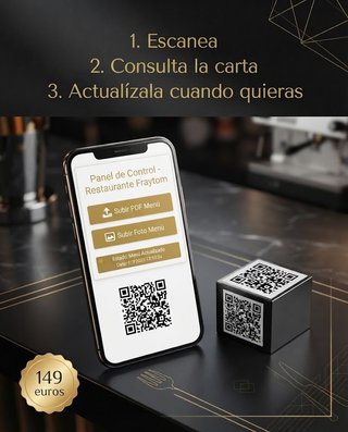 carta digital profesional para bares y restaurante