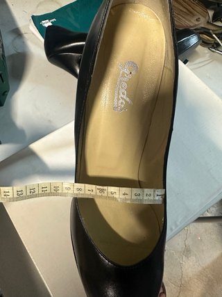 Zapatos de tacón alto negros T44