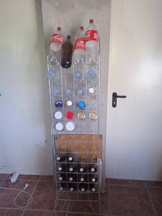 Botellero Metálico Vertical