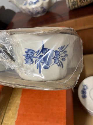 La Cartuja de Sevilla - juego café o té azul