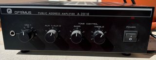 Amplificador Optimus A-2010 Public Address