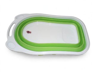 Bañera Plegable Bebé Verde