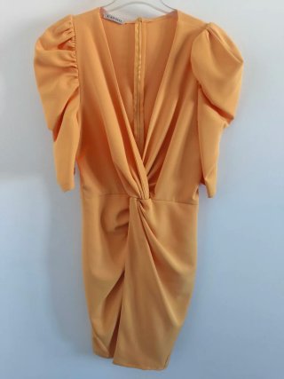 Vestido CAYRO amarillo para eventos