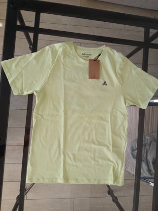 Camiseta Scalpers amarilla talla 14