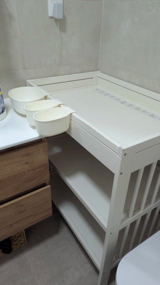 Cambiador bebé IKEA blanco