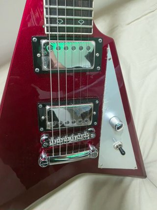 Kramer Charlie Parra Guitarra Eléctrica con funfa