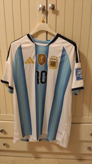 Camiseta Argentina Mundial 2026 Jugador 2XL