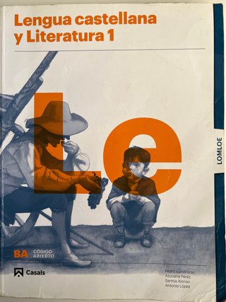 Lengua castellana y literatura 1, Le Bachillerato