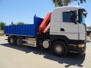 Scania R 500-CAMIONES GRUA