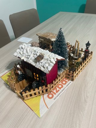 Presepe fattoria con personaggi