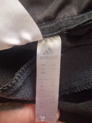 Chándal Adidas Negro y Dorado