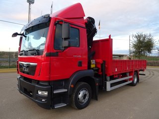 MAN TGM 15 250-CAMIONES GRUA